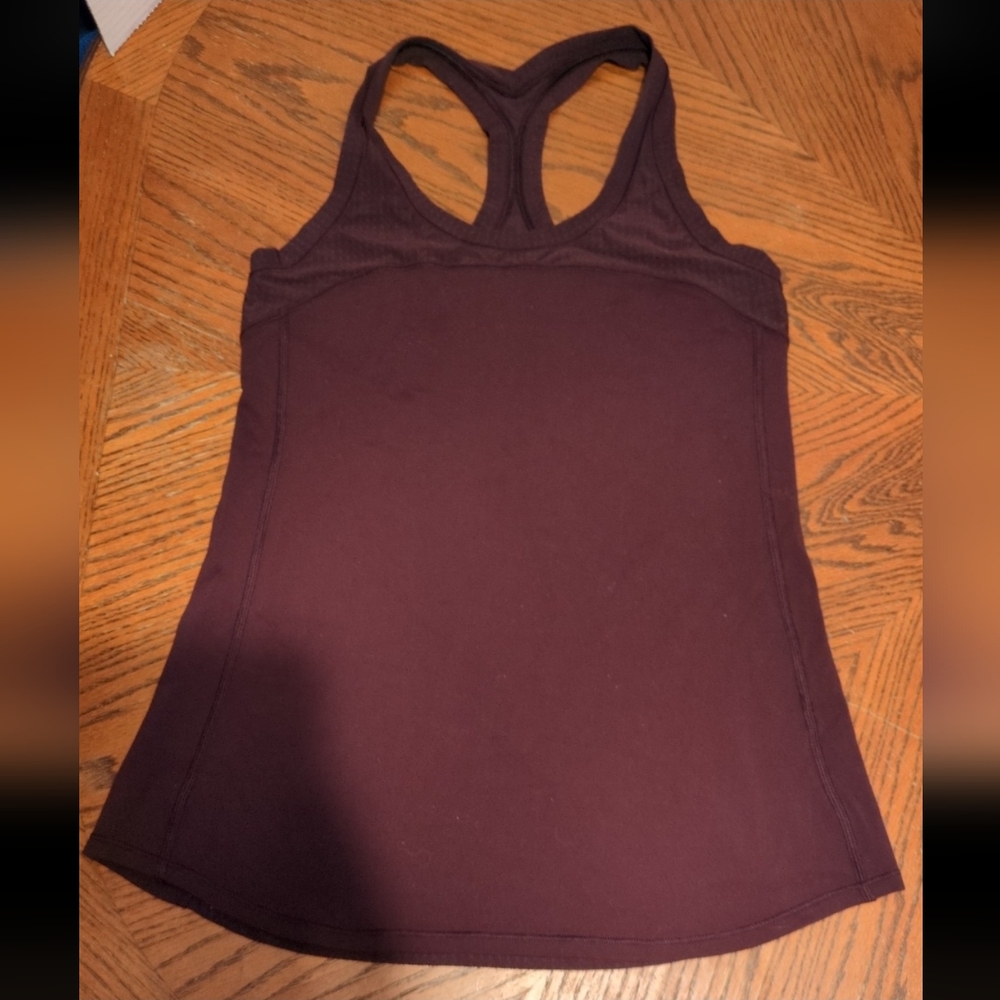 lululemon athletica Plum Racerback Tank